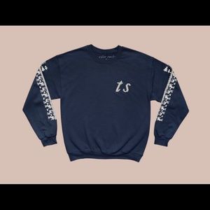 XL HTF Christmas Tree Farm Navy Pullover